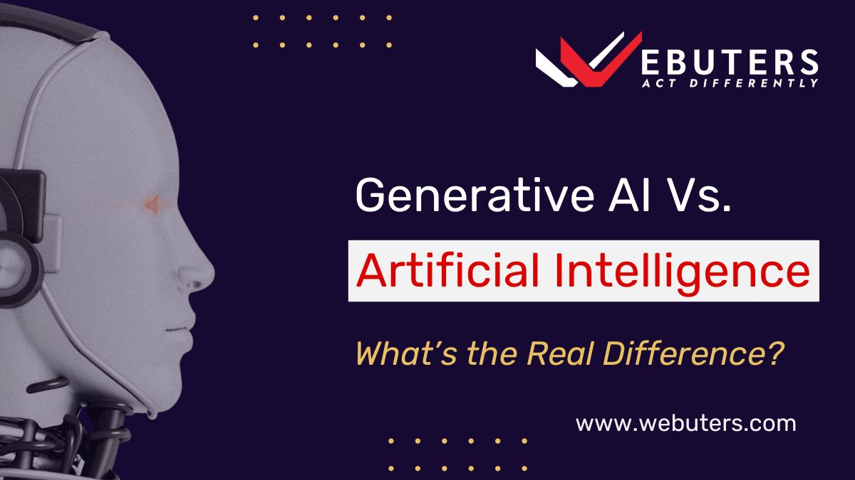 AI vs Generative AI: A Simple Comparison for [2025] - Webuters